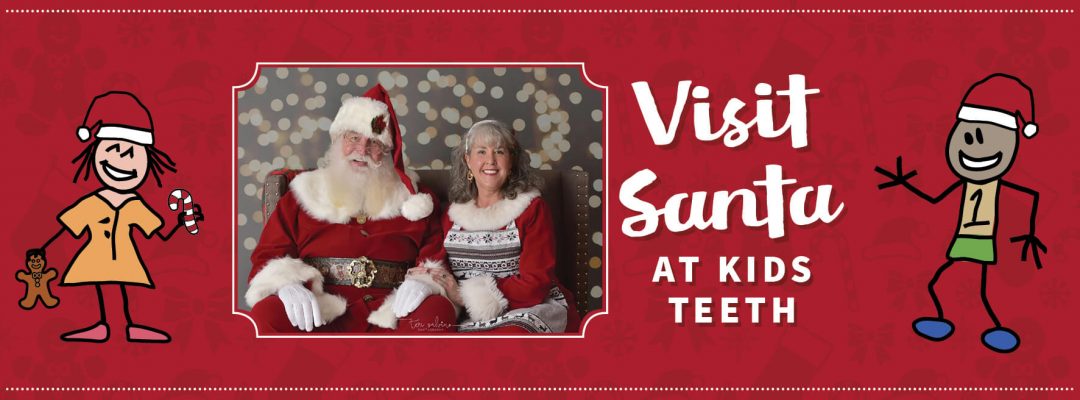 Santa at Kids Teeth